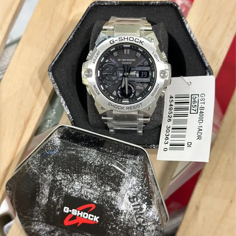 Casio G-Shock Tough Solar Bluetooth Ana-Digital Men's Watch- GST-B400D-1A